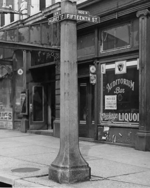 #32 Plaza Apartments – Buildings to be demolished for development, 1955