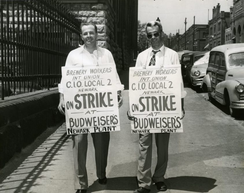 #3 Anheuser-Busch Brewery – Newark Plant Picketers,1952