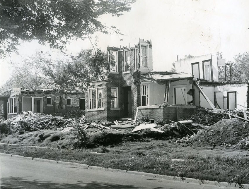 #108 Vacant Buildings – DeTonty Street, 1960