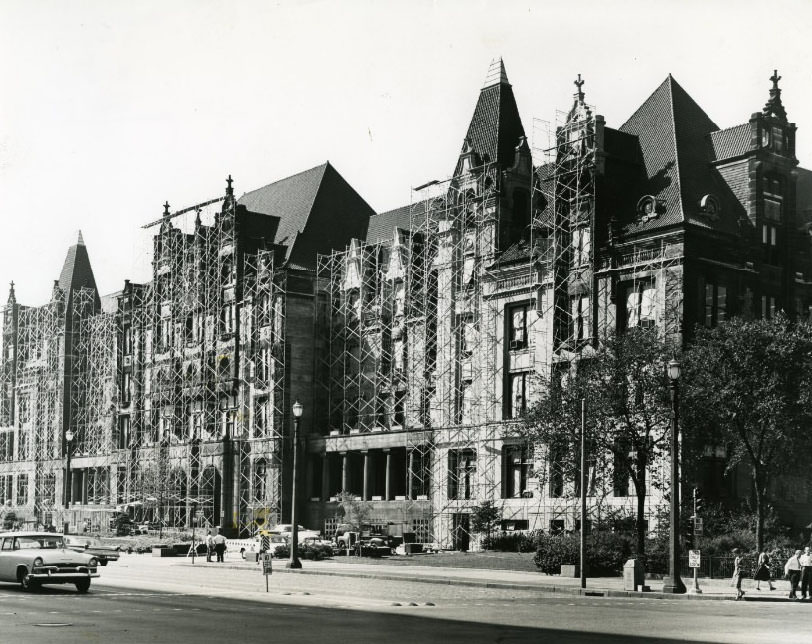 #134 City Hall – Fall Cleaning, 1960
