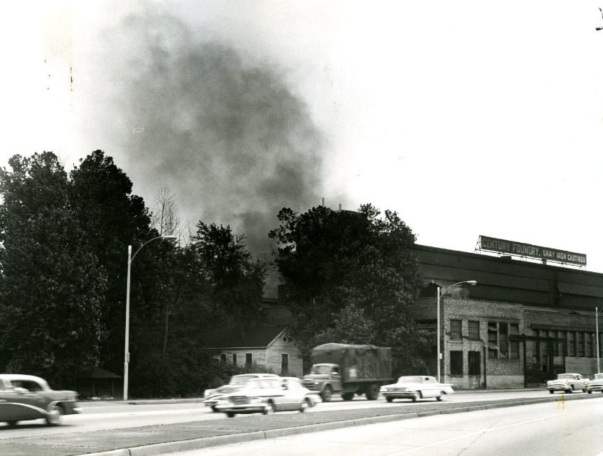 #149 Smoke Pours From Century Foundry, 1961