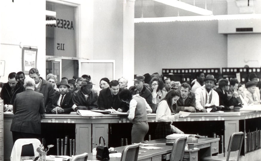 #161 Part Of A Large Crowd, 1968
