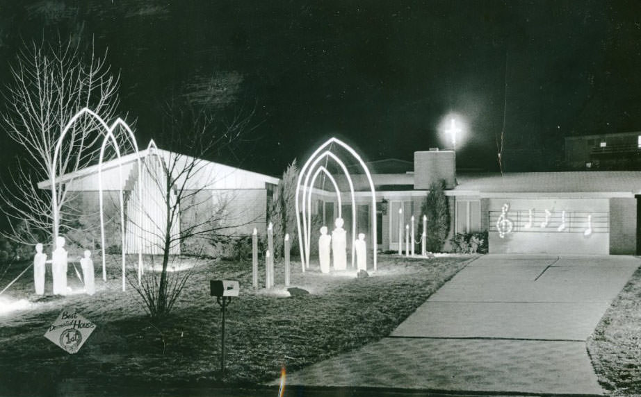 #181 Holiday Lighting Contest Winners, 1967