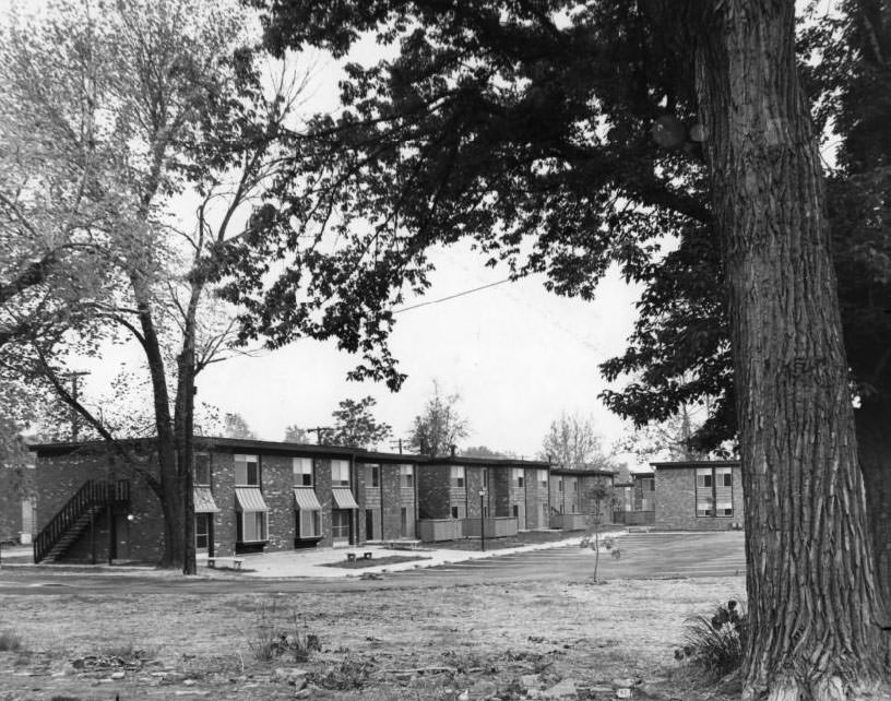 #56 Alpha Garden Apartments at Hodiamont and Etzel avenues, 1960