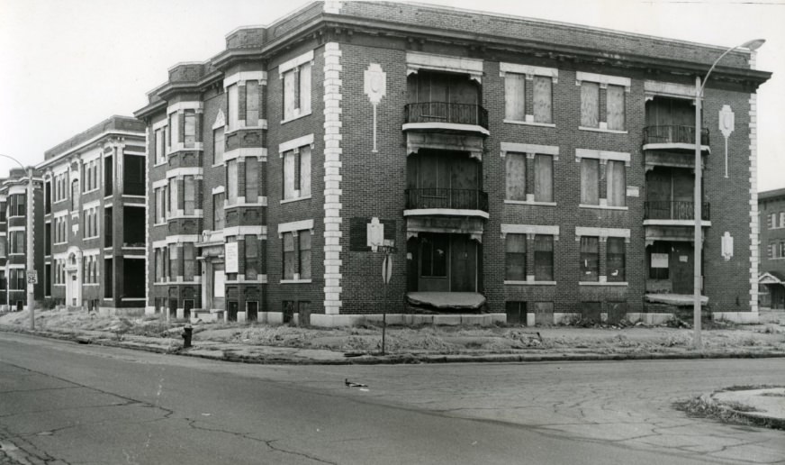 #10 A Building At The Corner Of Etzel and Temple, 1970