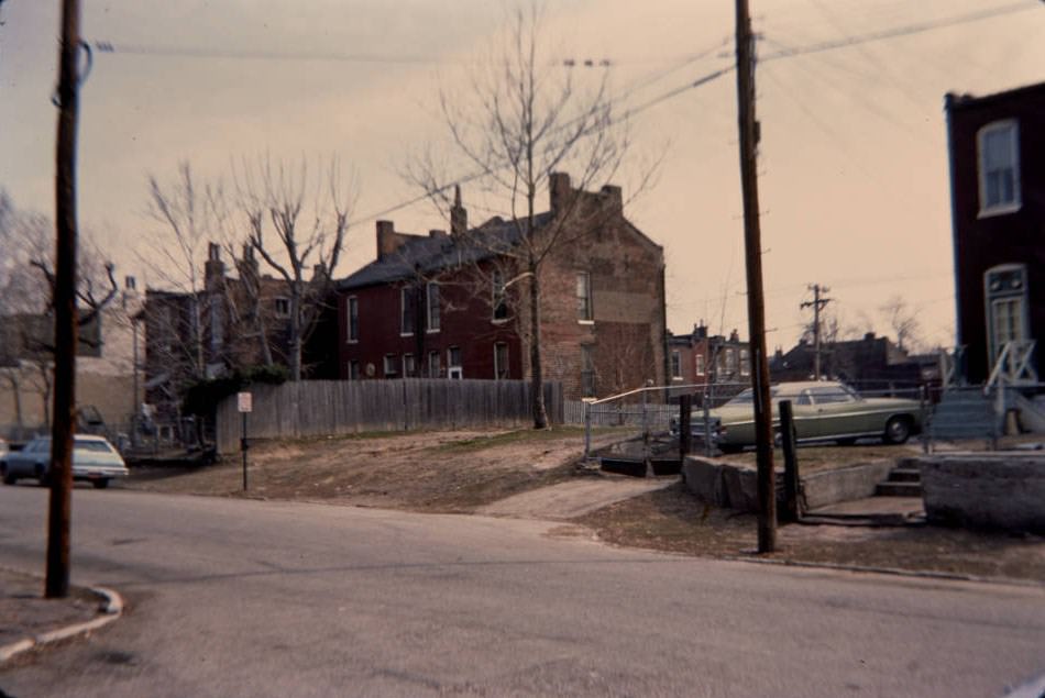 #109 Congress St. Houses, looking south, 1977
