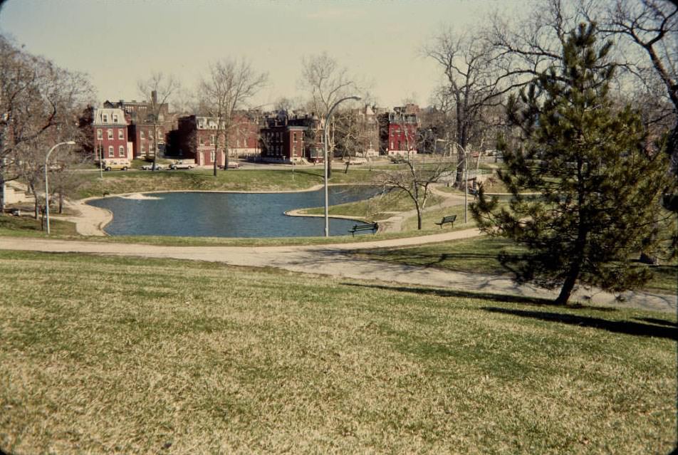#125 Lagoon and Rolling Terrain from high point, looking northeast, 1977