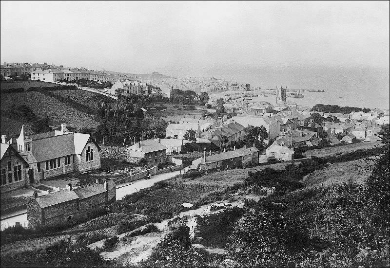 #24 A view of the town from Park Avenue, St. Ives, Cornwall