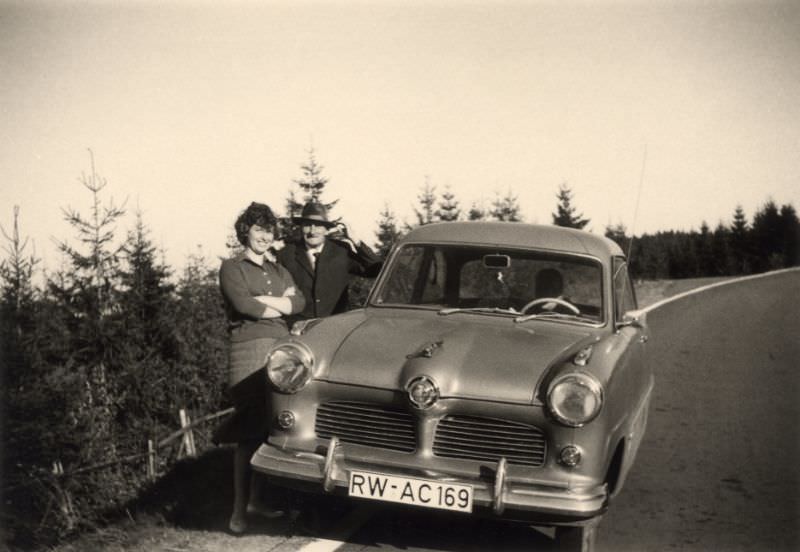 #31 Ford Taunus 12 M, Rottweil, West Germany, 1957