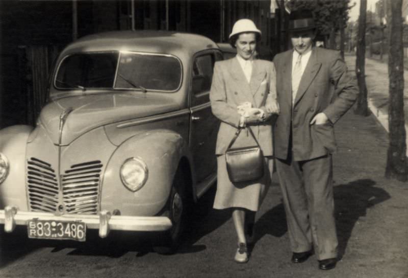 #5 Ford Taunus Spezial, Germany, Recklinghausen, 1952