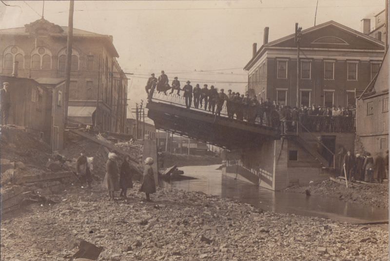 #39 Washed out bridge, Massillon, Ohio, 1913