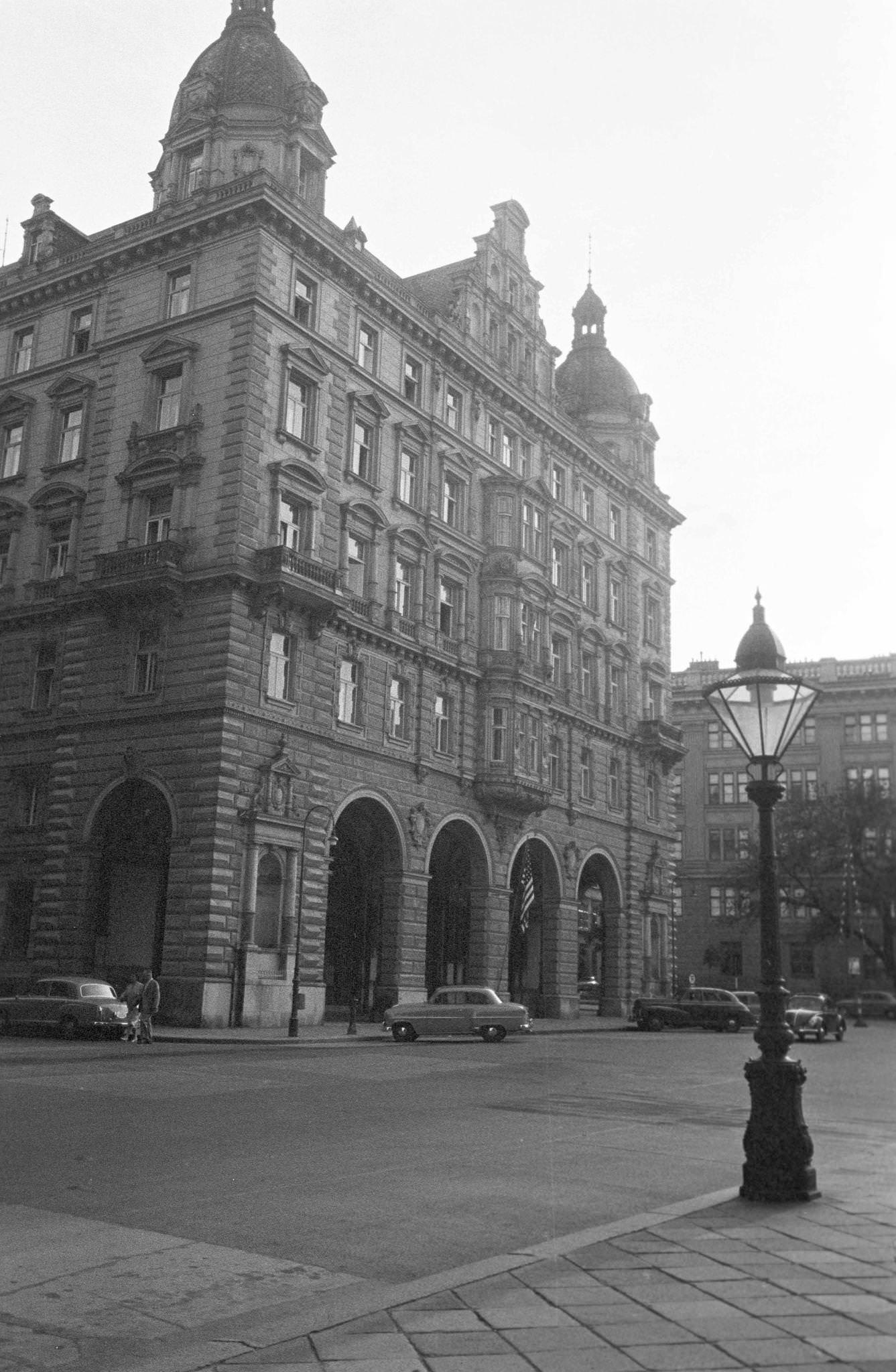 #11 Unidentified building where Sigmund Freud lived in Vienna in 1956.