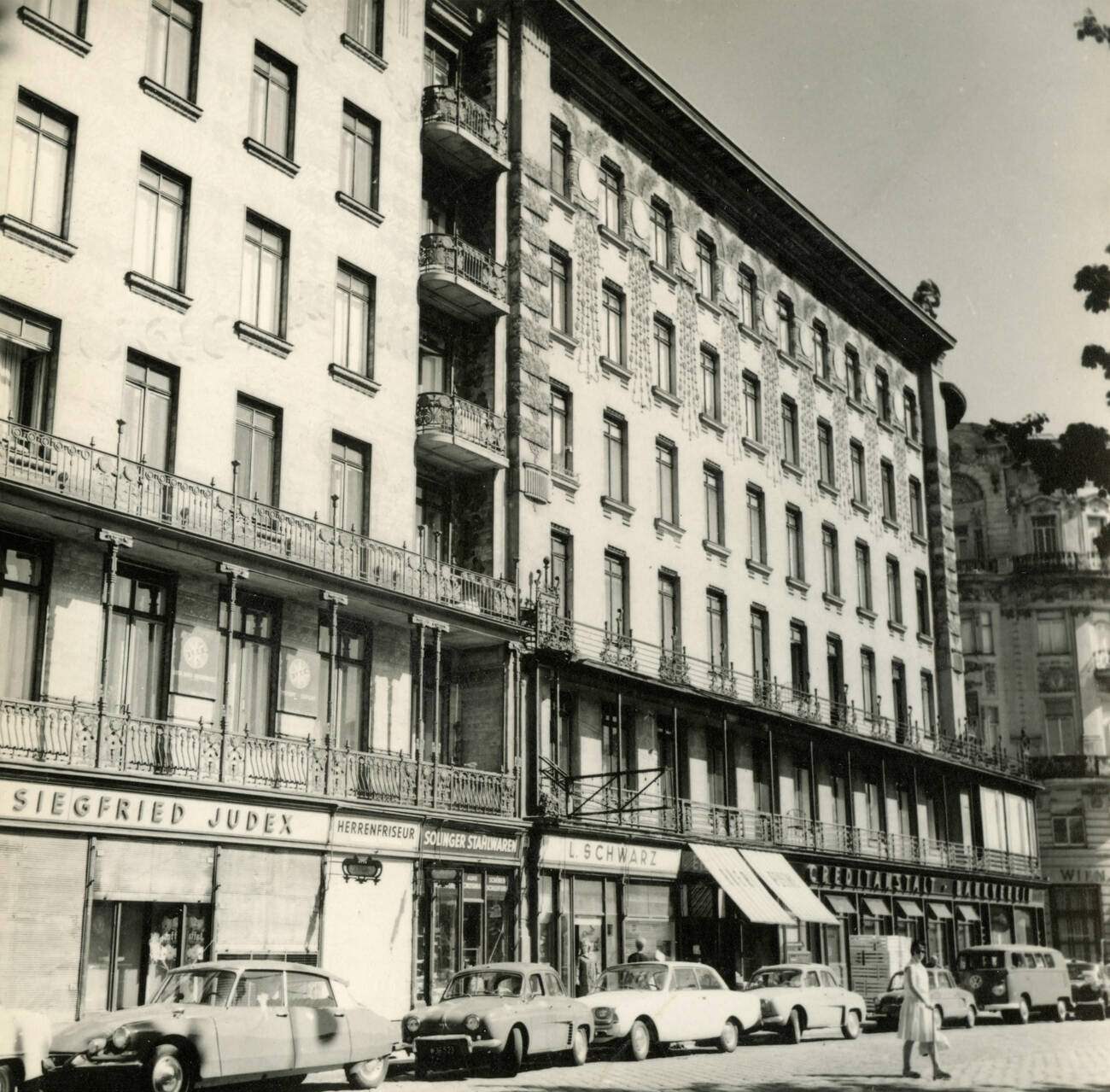 #44 Majolikahaus by Otto Wagner in Vienna, Austria.