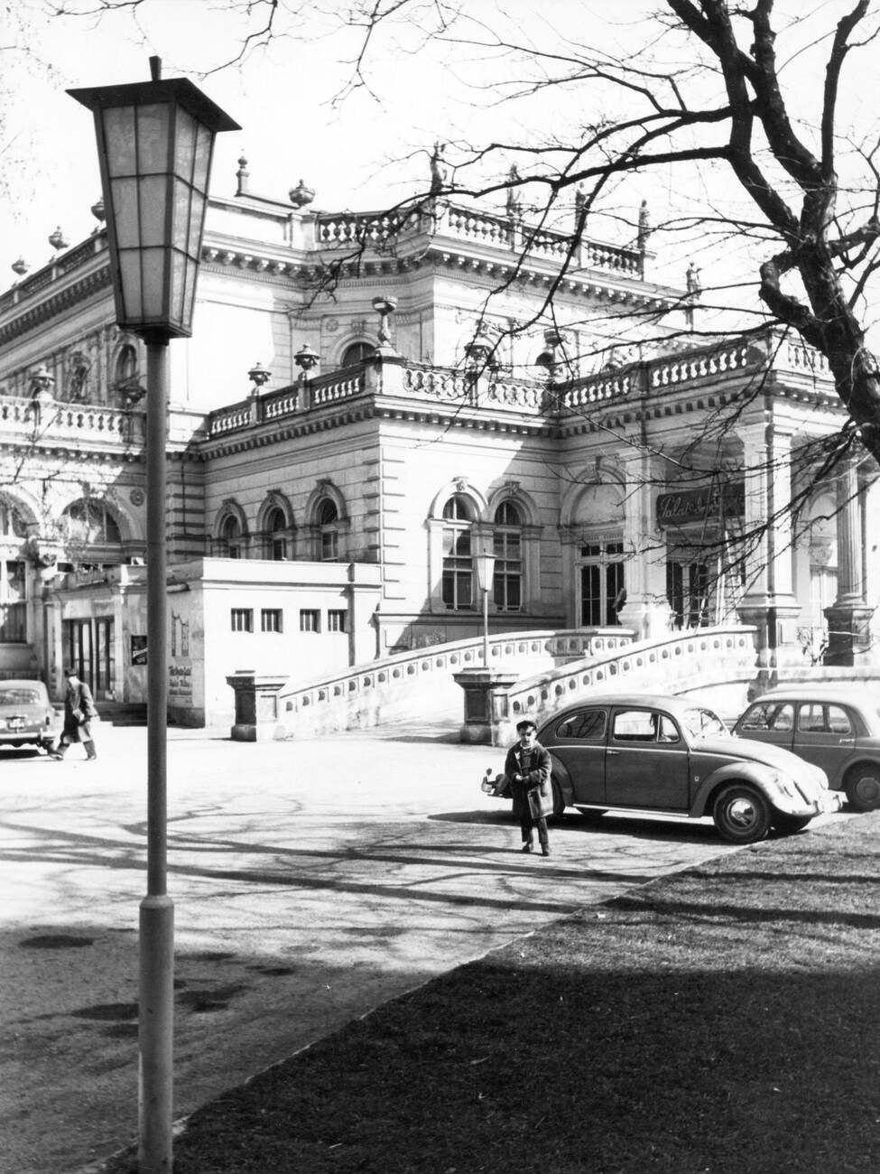 #53 Kursalon in the Stadtpark, exterior view, Vienna, Austria, 1957.