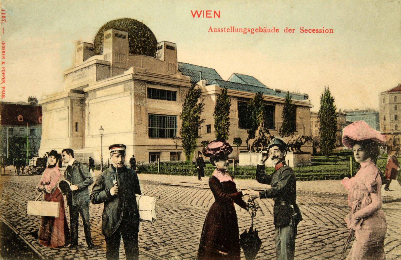#91 Vienna’s Exhibition Building of the Secession, 1905