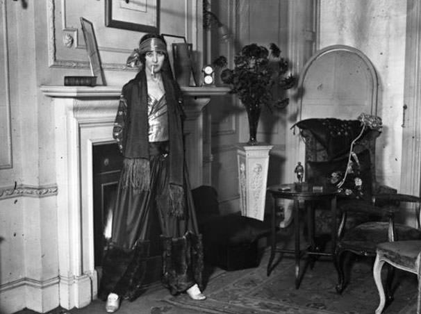 #3 A smoking suit for women, 1922.