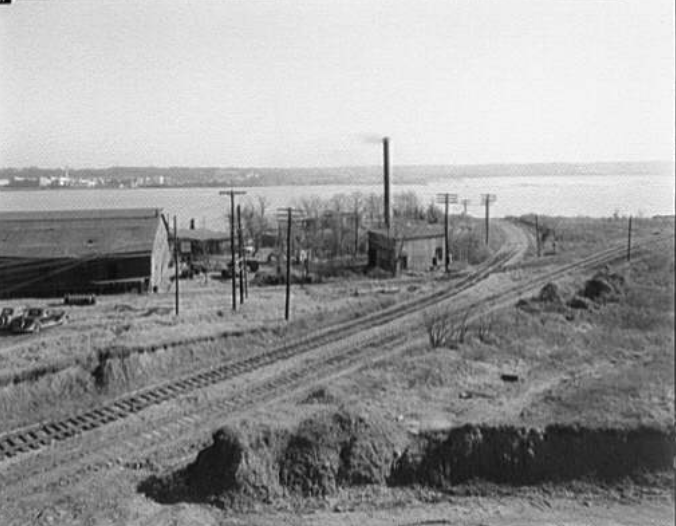 #23 Potomac Electric Power Co. Alexandria plant. Ground site for Potomac Electric Power Co. Alexandria plant III, 1947