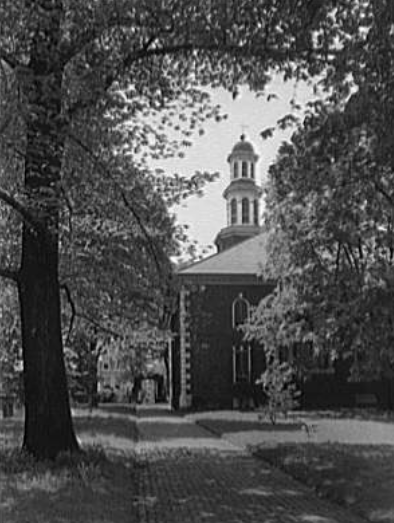 #29 Christ Church in Alexandria, Virginia. Exterior of Christ Church II, 1949