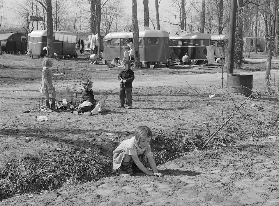 #8 Trailer camp on Mount Vernon Highway near Alexandria, Virginia, 1941