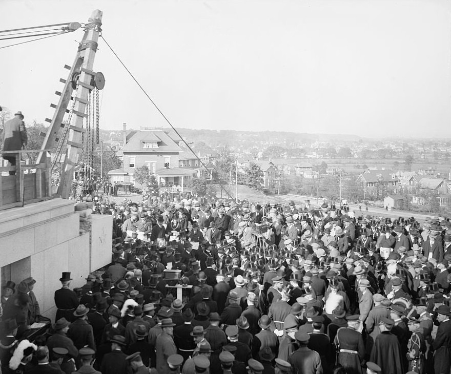 #12 Dedication, George Washington Memorial in Alexandria, 1910s