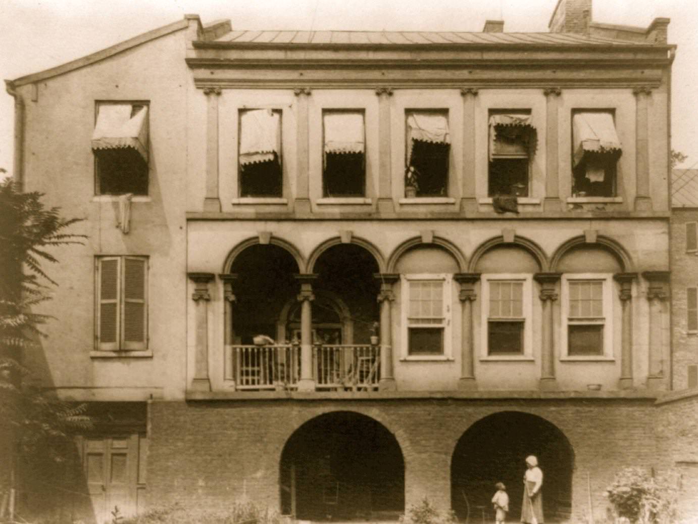 #59 James Holloway Loggia School, Fairfax Street, Alexandria, 1910s