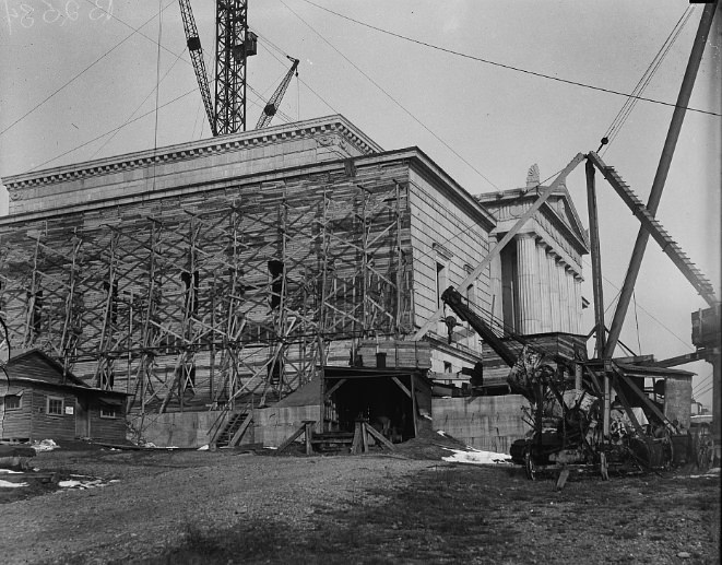 #50 Construction of the George Washington Masonic National Memorial, Alexandria, 1928
