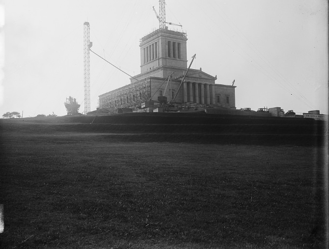 #52 The George Washington Masonic National Memorial under construction, Alexandria, 1929