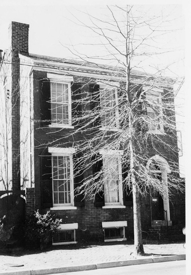 #24 Queen Street Area Survey, 308 Queen Street (House), Alexandria, 1933