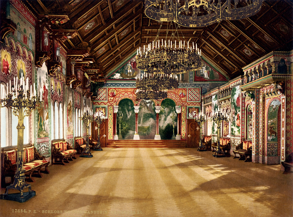 #25 Singers’ hall (music room), Neuschwanstein Castle, Upper Bavaria