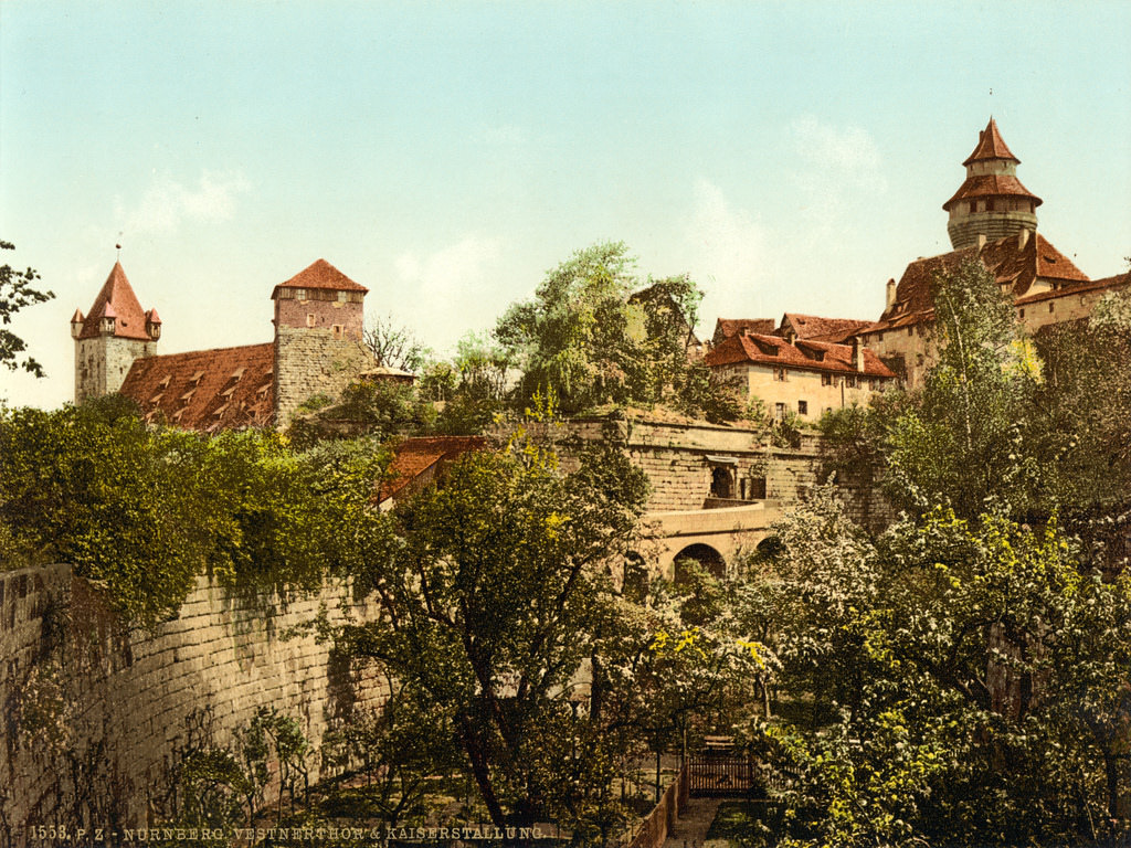 #29 Vestner gate & Imperial stables, Nuremberg, Bavaria