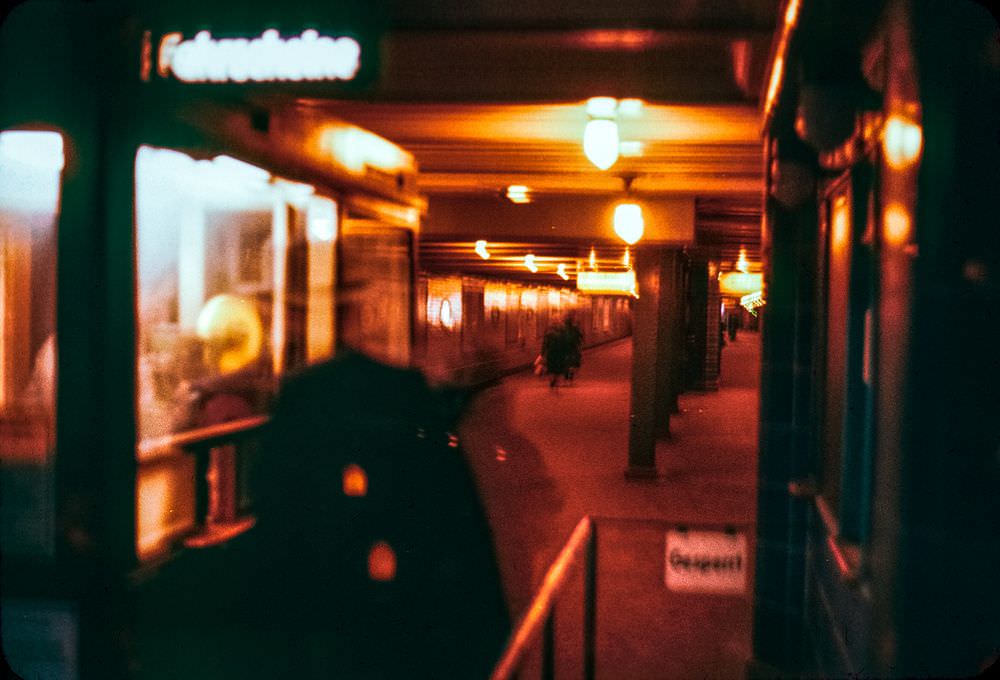 #125 Camera shake has rendered this snapshot of Berlin’s U-Bahn rather impressionistic.