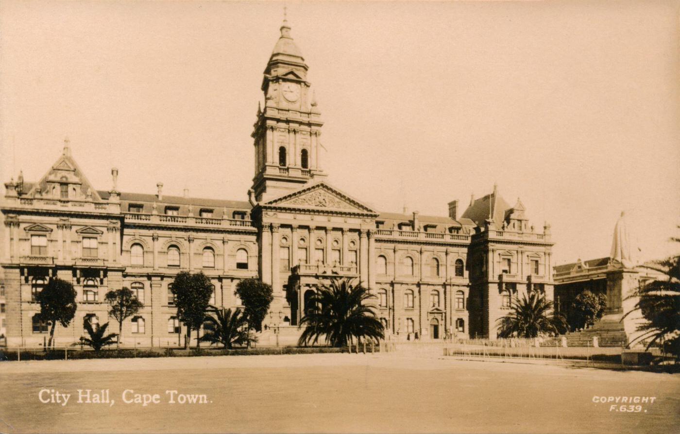 #6 City Hall, Cape Town’, 1933