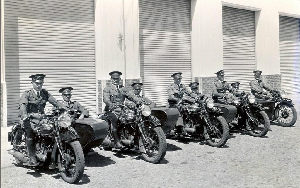 #10 Cape Town Traffic Police, 1935.