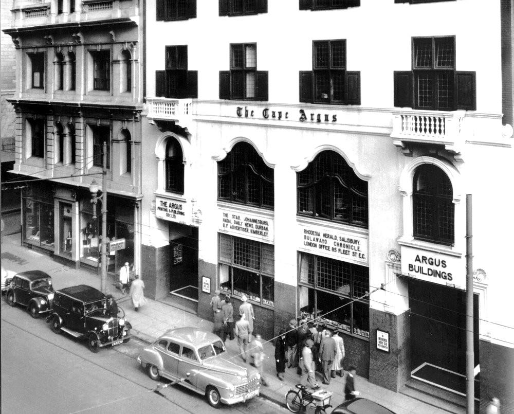 #1 Argus building in St Georges street, 1949