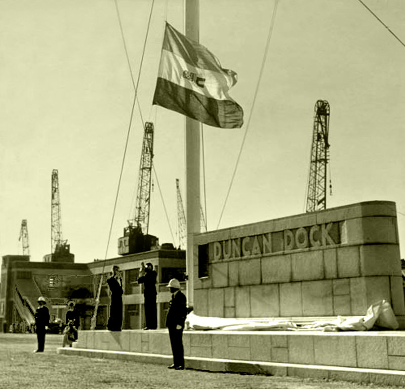 #77 Duncan Dock 1944.