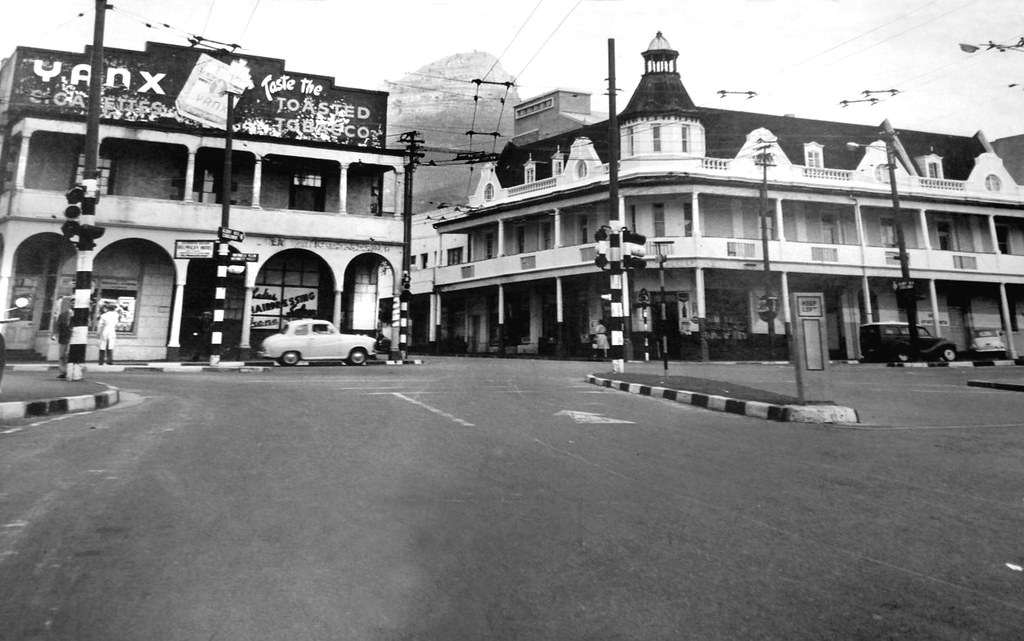 #130 Entrance to Kloof street, c1955.
