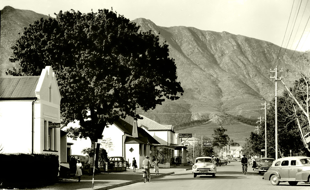 #3 Swellendam Main street,1954