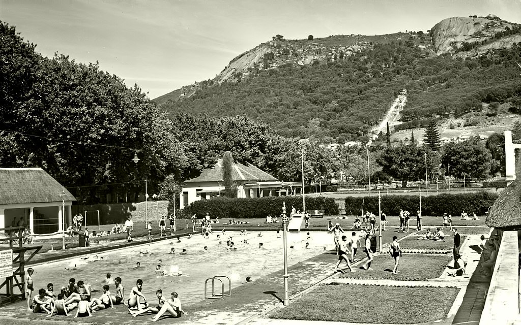 #6 Paarl municipal swimming pool, 1952.