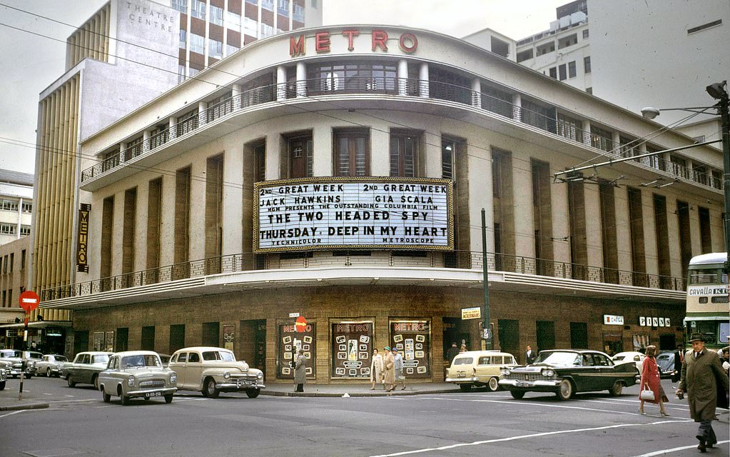 #13 Metro Cinema, 1959. Corner Waterkant and St Georges streets.
