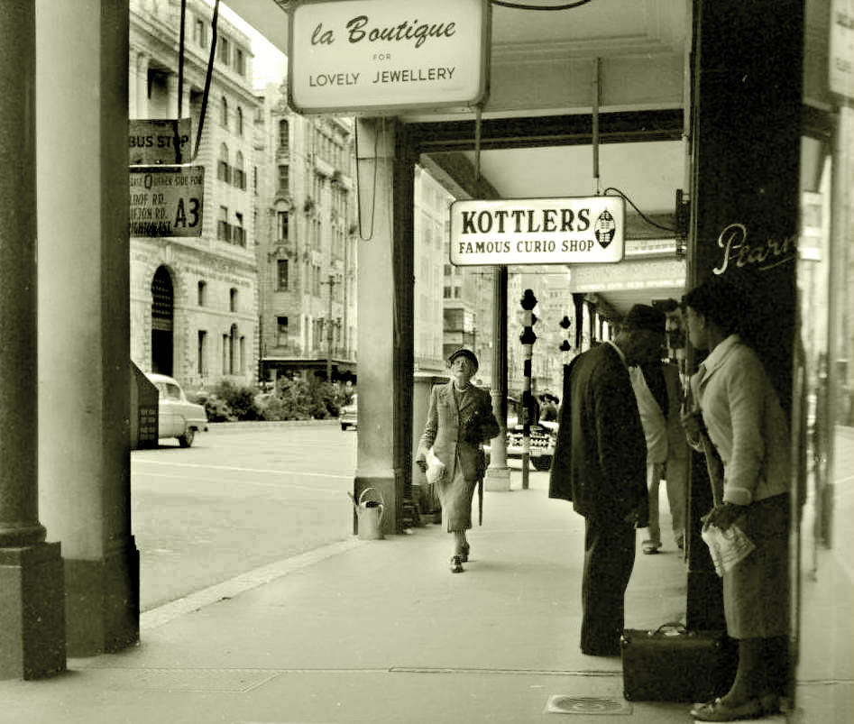 #88 Top-end of Adderley street, c1958.