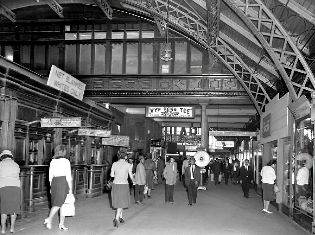 #133 Old Cape Town railway station, 1964.