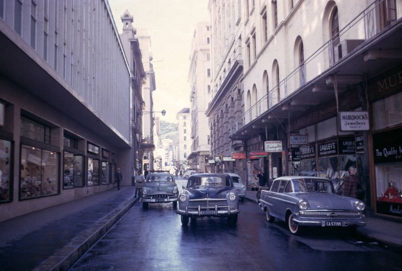 #18 Street scene in Cape Town, 1960s