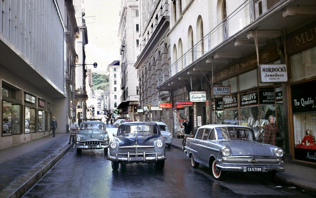 #144 Longmarket street, 1961. The section between St. George’s and Adderley streets.