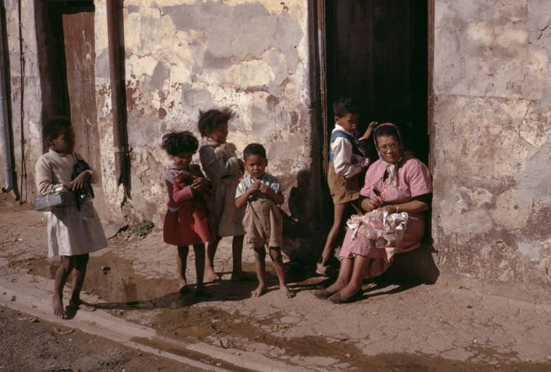 #20 Malay woman with children, 1960s