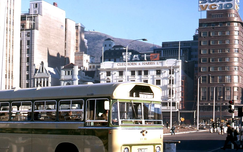 #204 View on Adderley street, 1969