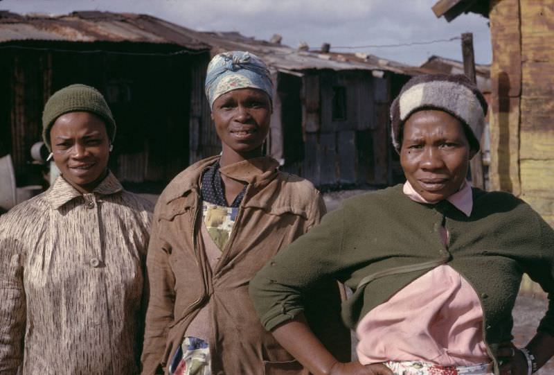 #2 Women at slums in Cape Town, 1960s