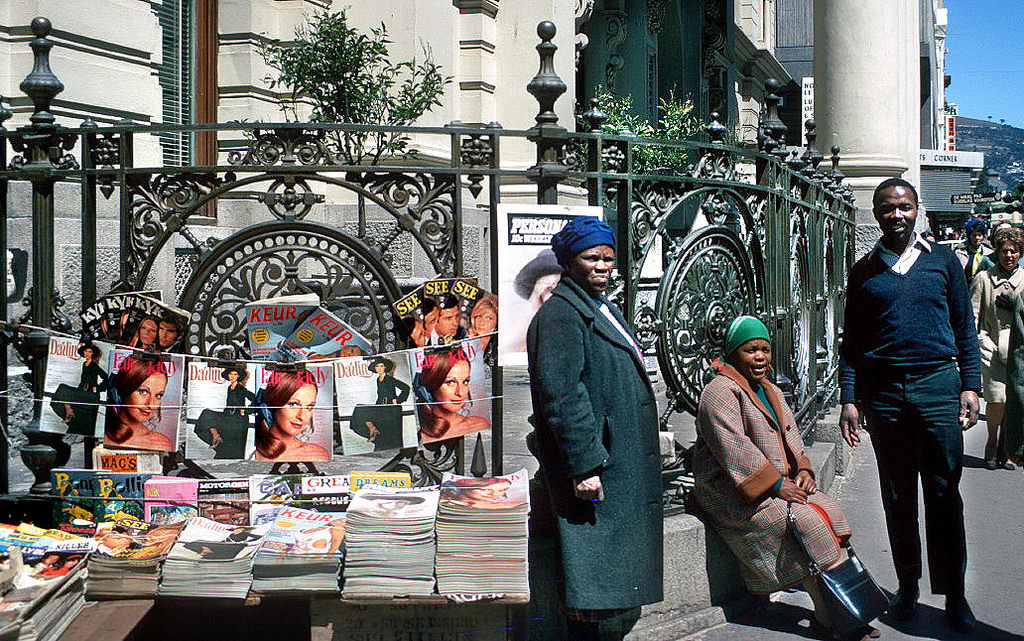 #15 Magazine seller, 1970
