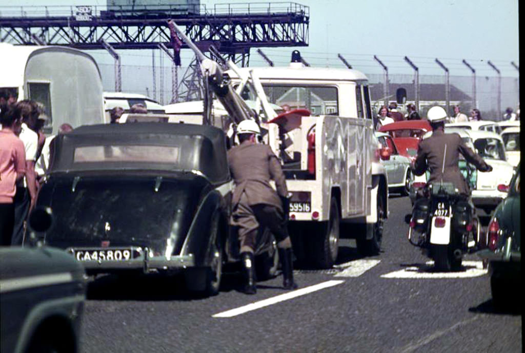 #39 Traffic Police on the job, 1971.
