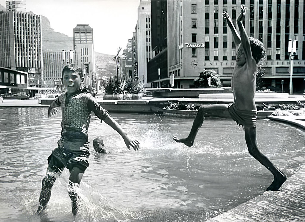 #45 “Our own pool in Adderley street” 1978