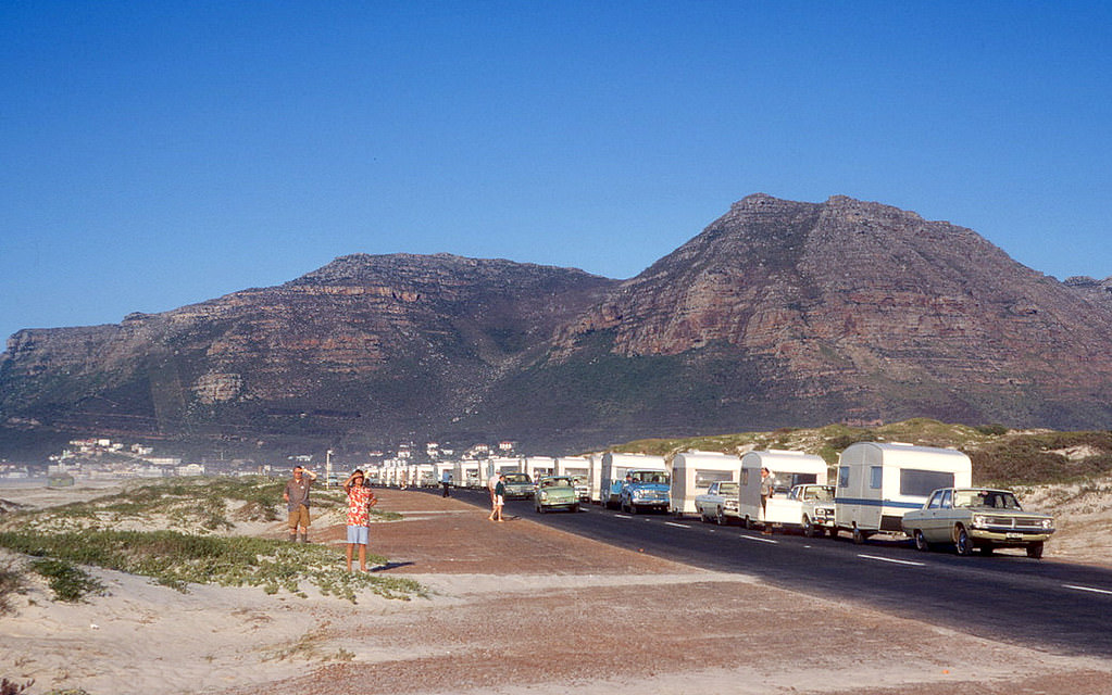 #53 Caravan Rally in Muizenberg, 1970.